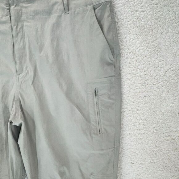Athleta Trekkie Utility Cargo Pants Womens Size 22 Khaki Hiking Outdoors Travel - Picture 4 of 8